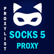 List of Socks5 proxy - 30 days.