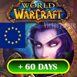 World of Warcraft EU/RU +60 days ⚡ No fee ✔️ | key