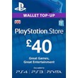 🔶PSN 40 Pounds(GBP) UK [Top-Up Wallet] Official Isnta