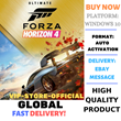 FORZA HORIZON 4+Sea of Thieves+ONLINE+FORZA 3 Premium