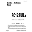 Komatsu PC128UU-1 Operation and Maintenance Manual