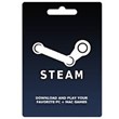 STEAM WALLET GIFT CARD 2.49$ GLOBAL BUT NO ARG AND TL
