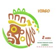 Virgo zodiac sign. Machine Embroidery Design 2 sizes