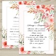 Template of the invitation to the wedding  №64