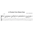 A Promise From Distant Days (ES) - guitar note+tab