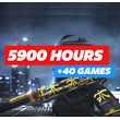 🎄 5500 HOURS CS:GO ✔️ Added 20-40+ Games!❤️кс го