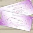 Invitation template for the wedding № 73