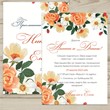 Invitation template for the wedding № 79