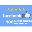 ✅👍 100 Subscribers to public FACEBOOK for Business ⭐