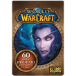 WORLD OF WARCRAFT 60 DAY GAME TIME CARD US