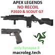 Apex Legends - P2020 & SCOUT - Macros razer, synapse 3