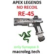 Apex Legends - RE45 - Macro for razer (synapse 3)