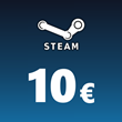 Steam Wallet Gift Card €10 (EUR, Евро) (EUROPE) ➕ GAME