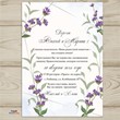 Invitation template for the wedding № 143