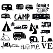 Camping svg,cut files,silhouette clipart,vinyl files,ve