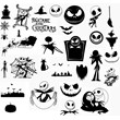Nightmare Before Christmas svg,cut files,silhouette cli