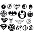 Superhero svg,cut files,silhouette clipart,vinyl files,