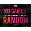 Random Steam Key | 111 Games with trading cards 🔥