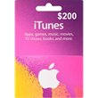 iTunes Gift Card $200 USA Card Photo