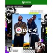 UFC 4 Electronic Arts Xbox One ⭐⭐⭐
