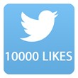 10000 likes Twitter