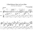 I Don´t Know How To Love Him (J.C.-Superstar)