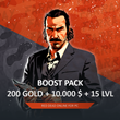 🤠 RDO Boost Kit 👑 » 🧽 45 GOLD 💰 6.000 💲 🌐 20 LVL