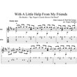 With A Little Help From My Friends(The Beatles) guitar