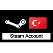 New Steam Account (Region Turkey/ Full access) PayPal