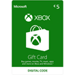 XBOX LIVE 5 EUR - FOR EURO ACCOUNTS ONLY