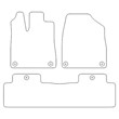 Acura MDX (13-)  Vector patterns for car mats