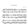 Army Of Lovers - Lit De Parade (sheet music for piano)