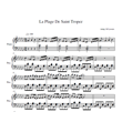 Army Of Lovers - La Plage De Saint Tropez (piano sheet)