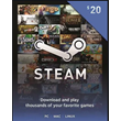 STEAM WALLET GIFT CARD $20 USD ✅(US ACCOUNT)