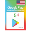 GOOGLE PLAY GIFT CARD 5$ (USA)