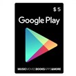 Google Play Gift Card 5 USD (USA)