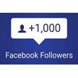 1000 Facebook Followers(Likes) to the public page