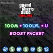 Gta 5 Online 100M + 100 Level + Unlock 💸🌀 (PC)