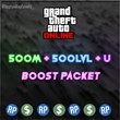 Gta 5 Online 500M + 500 Level + Unlock 💸🌀 (PC)