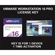 Vmware Workstation 16 Pro, License Key, 1 Device