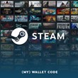 Steam Wallet 54.45$ Global -NOT RU, ARS, TL