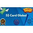 💵5$ Card Global🌎All Services/Subscriptions/Others✅⭐