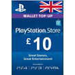 PLAYSTATION NETWORK (PSN) £ 10 GBP (UK)