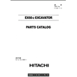 HITACHI EX60-2 PARTS CATALOG EXCAVATOR