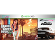 GTA 5 / Forza Horizon 2 PFF + 2игр | XBOX 360 | перенос