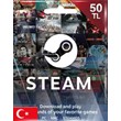 Steam Wallet  Gift Card 50 TL