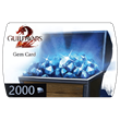 Guild Wars 2 2000 Gem Card🔵No fee