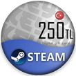 🔰 Steam Gift Card 🔴 250 TL (Turkey) [No fees]