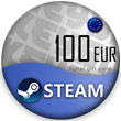 🔰 Steam Wallet Gift Card ⚪ 100 Euro