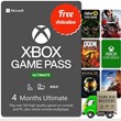 Xbox Game Pass Ultimate 4 Months-(New Account)